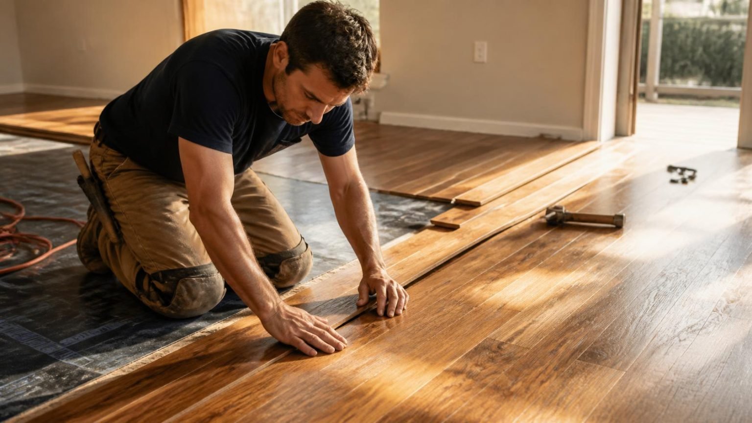 Flooring Refinishing Services Near Me in Maryland (Blue-Built)